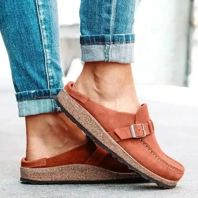 Vintage Loafers Women's Retro Shoes Slip on Ladies Comfort Flats