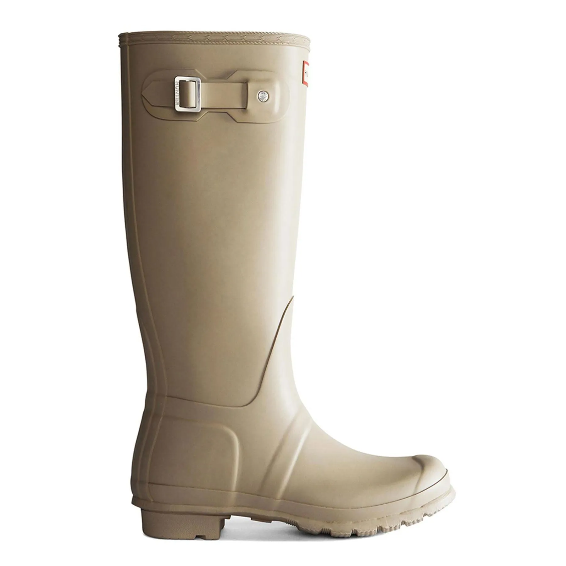 Womens Hunter Original Tall Winter Snow Rain Wellington Boots Skimming Stone