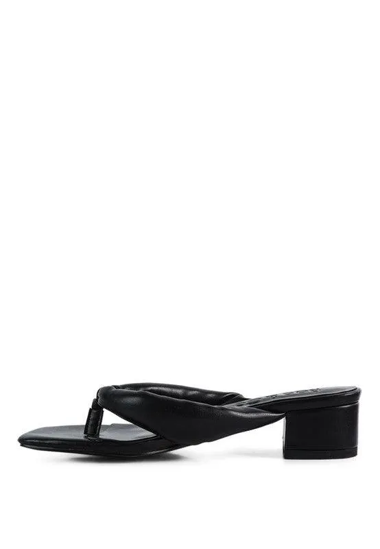 Women's Shoes Memestar Low Heel Thong Sandals