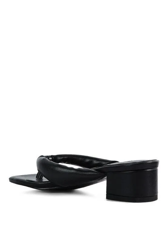 Women's Shoes Memestar Low Heel Thong Sandals