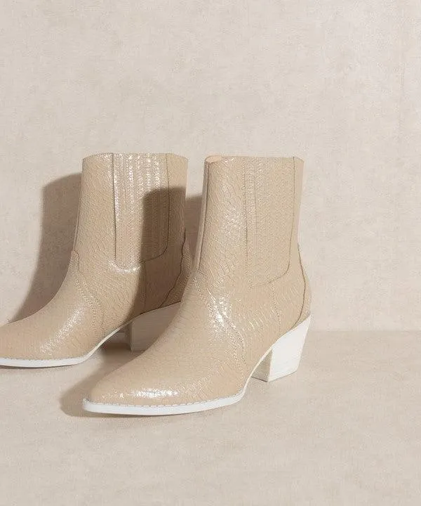 Womens Shoes Style No. Dawn - Paneled Western Boots