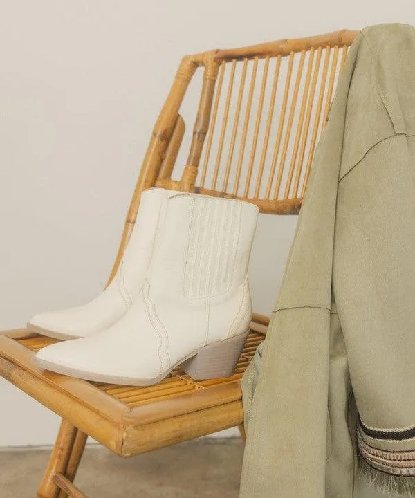Womens Shoes Style No. Dawn - Paneled Western Boots