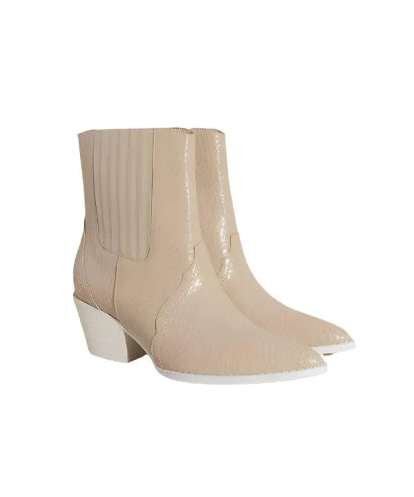 Womens Shoes Style No. Dawn - Paneled Western Boots