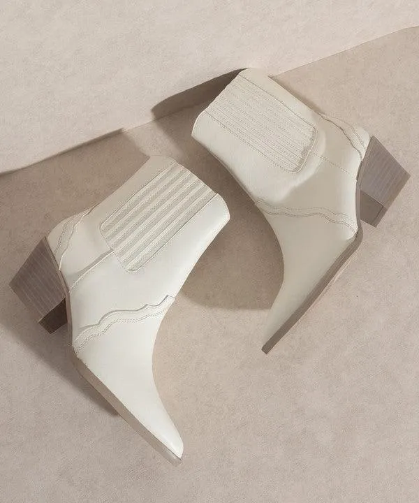 Womens Shoes Style No. Dawn - Paneled Western Boots