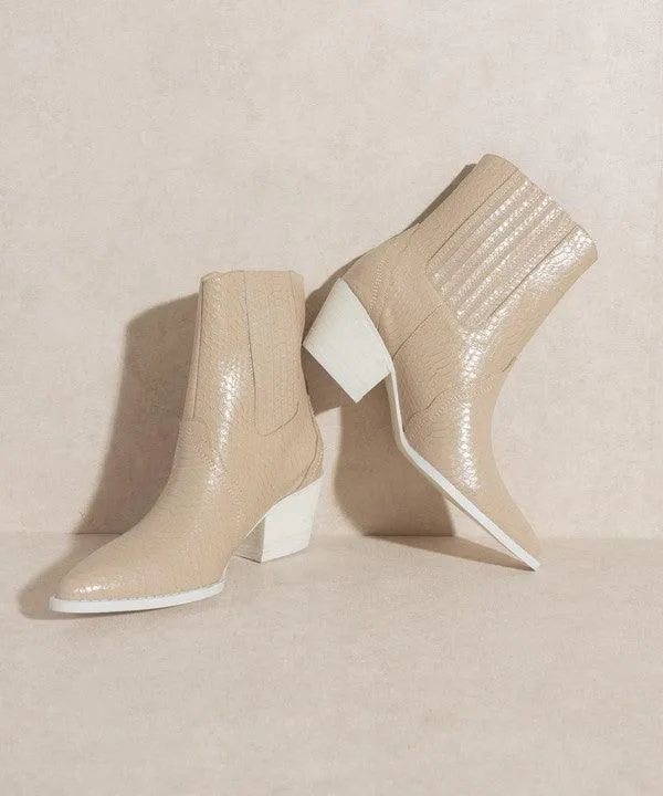 Womens Shoes Style No. Dawn - Paneled Western Boots