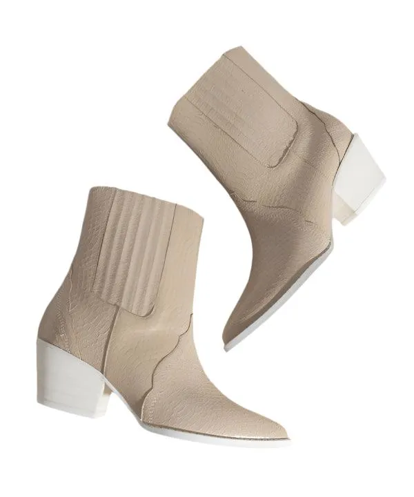 Womens Shoes Style No. Dawn - Paneled Western Boots