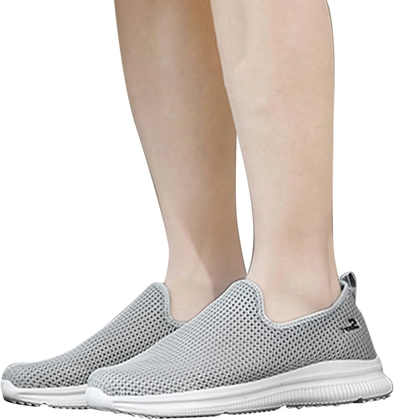 Women's Slip On Sneakers Lightweight Breathable Non Slip Work Shoes Women Loafers Men's Shoes Casual Casual Sneakers White Tennis Shoe Trainers Shoe