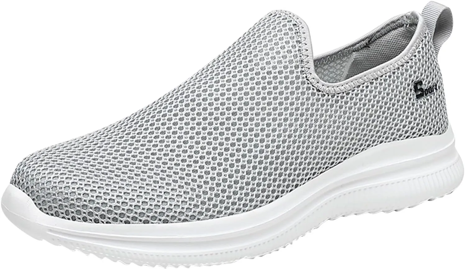 Women's Slip On Sneakers Lightweight Breathable Non Slip Work Shoes Women Loafers Men's Shoes Casual Casual Sneakers White Tennis Shoe Trainers Shoe