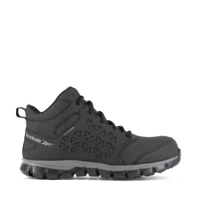 Women's Sublite Cushion Composite-Toe Mid Work Boot Black