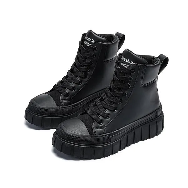 Women's Thick-Soled Simple Casual Sports Shoes 46017197S