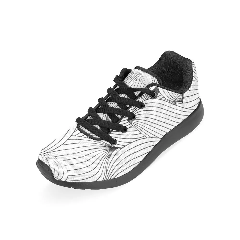 Zenzzle floral design pattern Women's Running shoes Casual Lightweight Athletic Sneakers US size 6-15