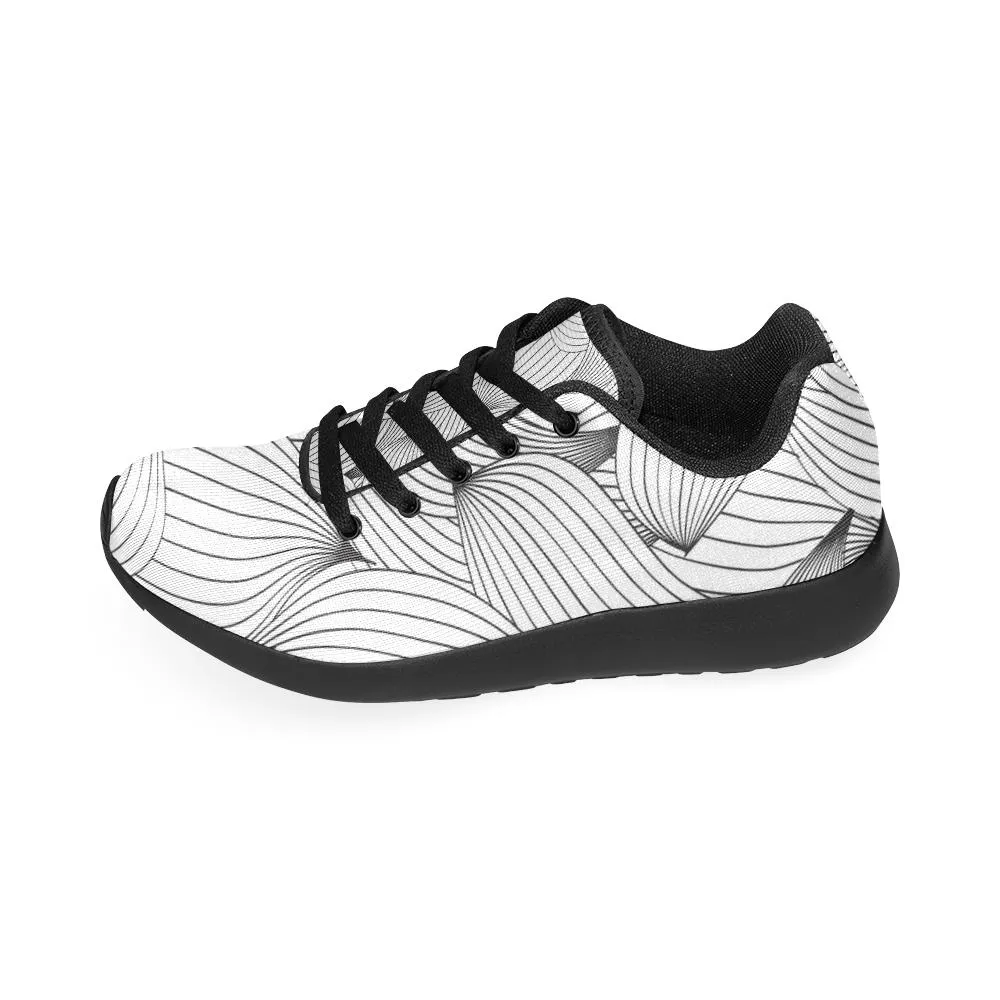 Zenzzle floral design pattern Women's Running shoes Casual Lightweight Athletic Sneakers US size 6-15