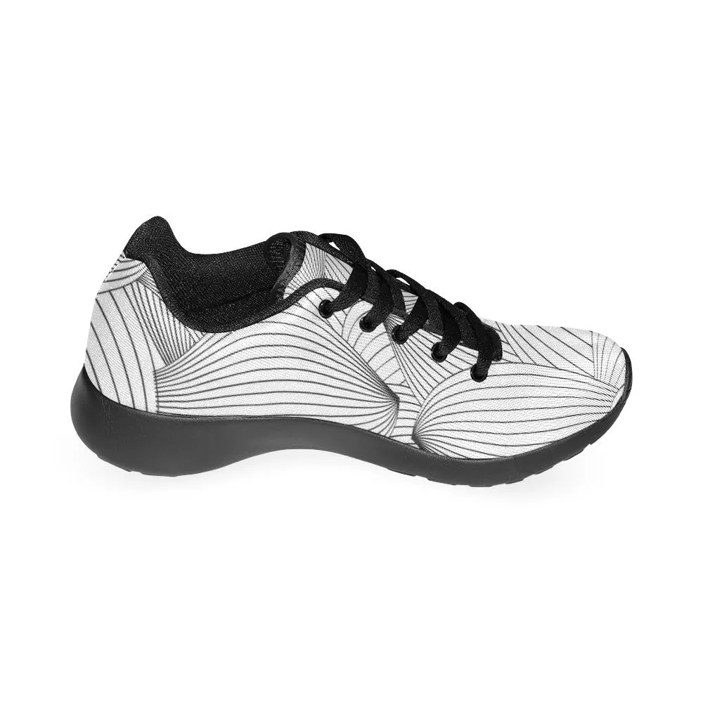 Zenzzle floral design pattern Women's Running shoes Casual Lightweight Athletic Sneakers US size 6-15