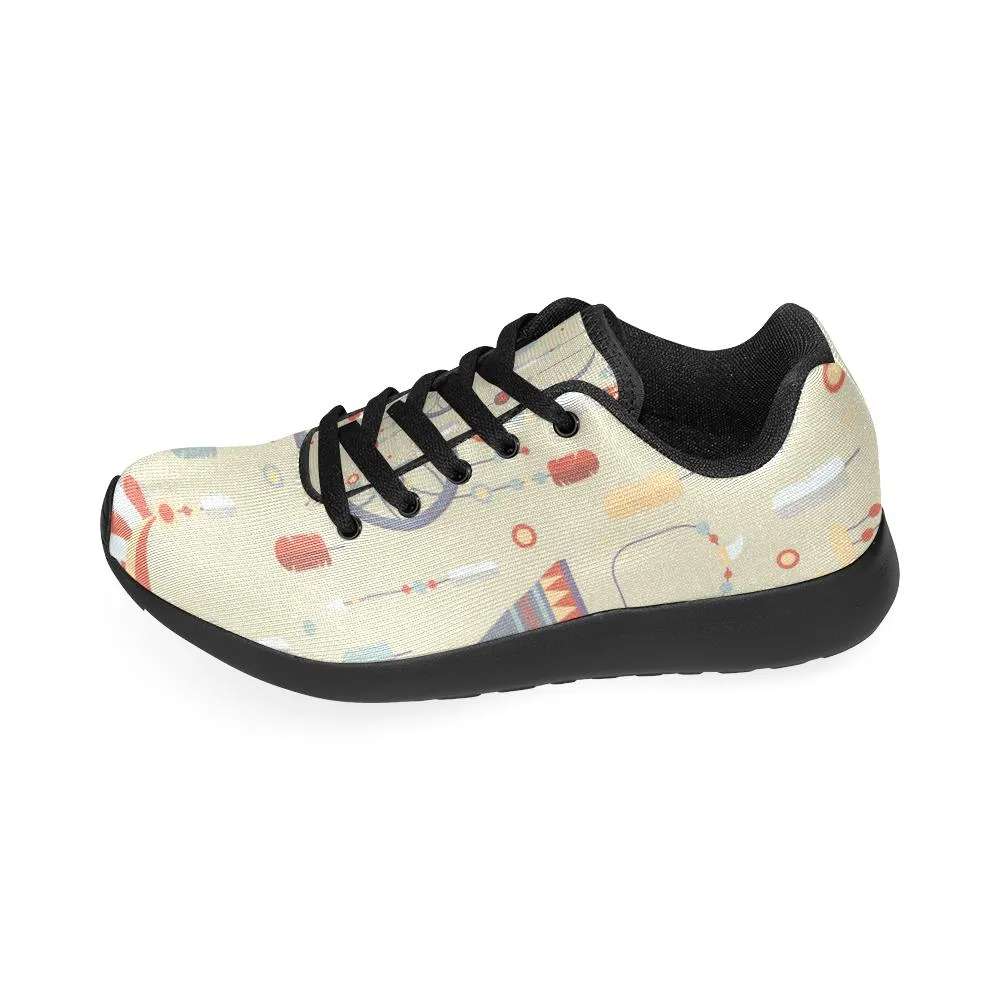 Zenzzle graphic colorful ethnic pattern Women's Running shoes Casual Lightweight Athletic Sneakers US size 6-15