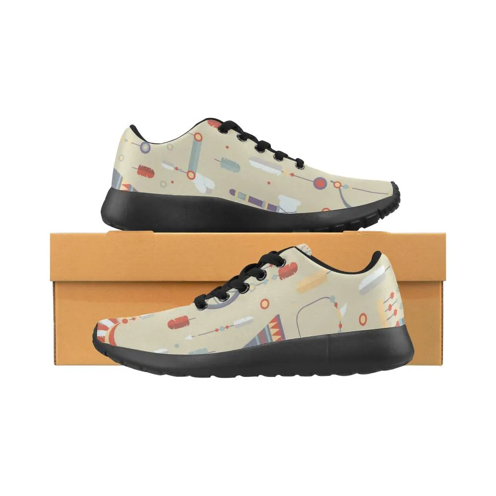 Zenzzle graphic colorful ethnic pattern Women's Running shoes Casual Lightweight Athletic Sneakers US size 6-15